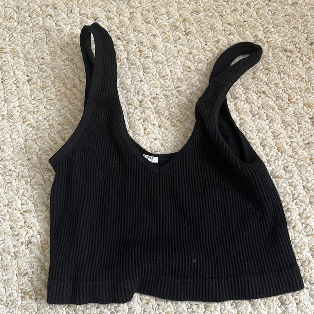 Ribbed tank top